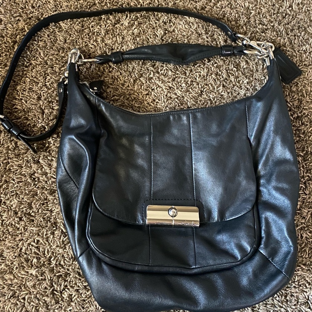Coach Kristin Hobo Leather Bag